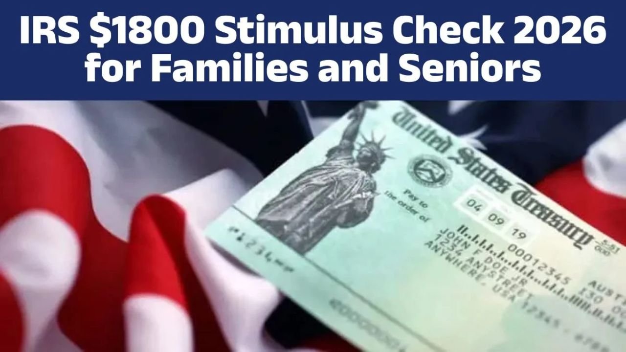 $1,800 IRS Stimulus Check Talk Gains Attention: What Families and Seniors Should Know