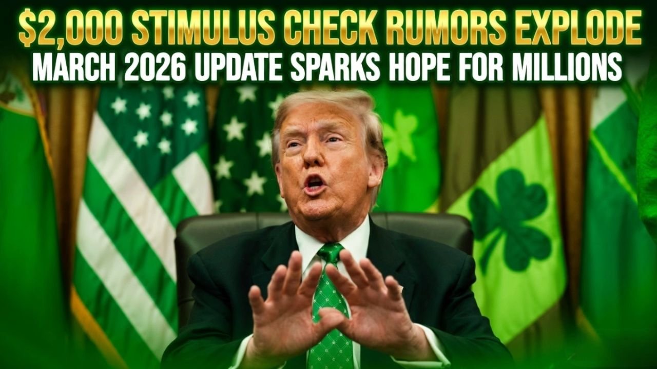 $2,000 Stimulus Check Rumors: What Drivers Should Know About Potential March 2026 Payments