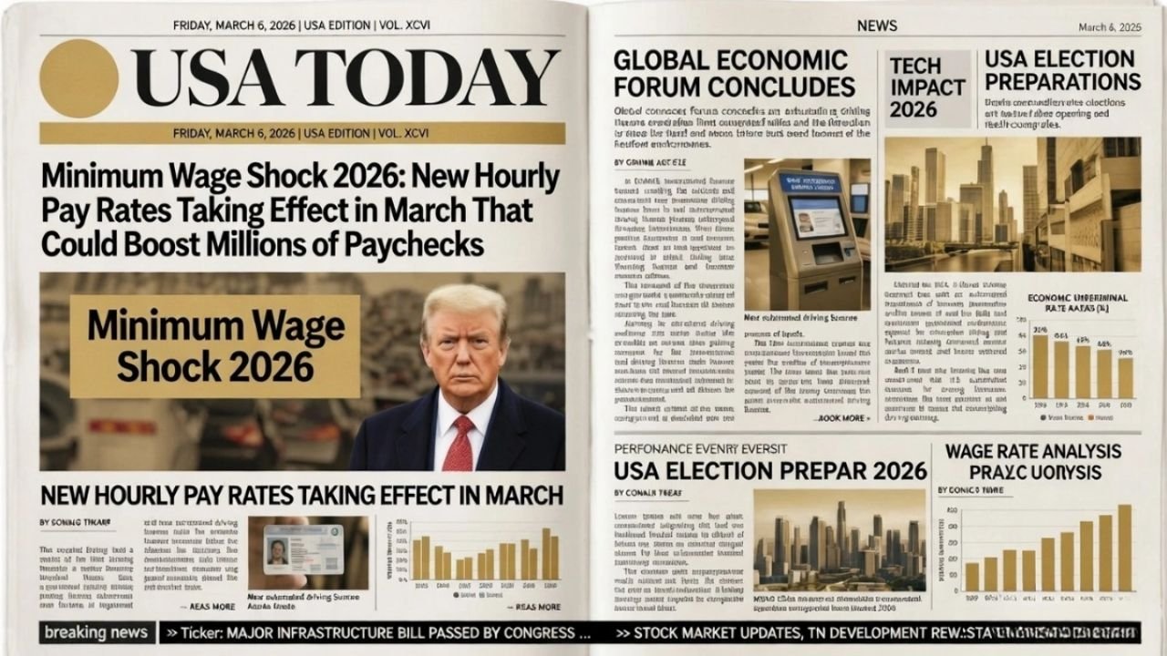 Minimum Wage 2026: New Pay Rates Set to Boost Worker Incomes Across the U.S.