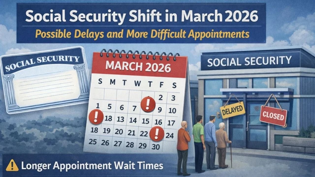 Social Security Service Changes in March 2026 Could Bring Delays and Fewer Appointments