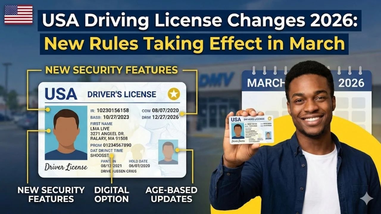 USA Driving License Changes 2026: What Drivers Need to Know